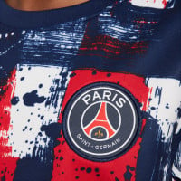 Nike Paris Saint-Germain Ensemble Training 2024-2025 Enfants Bleu Foncé Rouge