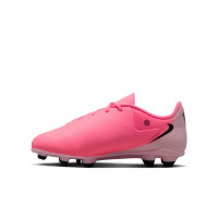 Nike Phantom GX II Club Gazon Naturel Gazon Artificiel Chaussures de Foot (MG) Enfants Rose Vif Rose Clair Noir