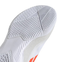 adidas F50 League Chaussures de Foot en Salle (IN) Blanc Rouge Bleu