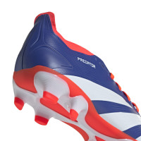 adidas Predator League Gazon Naturel Gazon Artificiel Chaussures de Foot (MG) Bleu Blanc Rouge