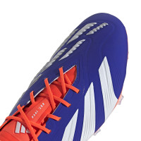 adidas Predator Elite Gras Voetbalschoenen (FG) Blauw Wit Rood