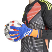 adidas Predator Pro Keepershandschoenen Blauw Oranje Wit