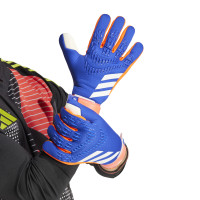 adidas Predator League Keepershandschoenen Blauw Oranje Wit