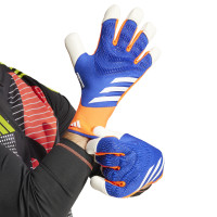 adidas Predator Pro Hybrid Gants de Gardien de But Bleu Orange Blanc