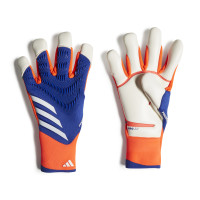 adidas Predator Pro Hybrid Gants de Gardien de But Bleu Orange Blanc