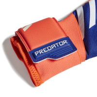 adidas Predator Pro Gants de Gardien de But Enfants Bleu Rouge Blanc