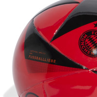 adidas Bayern Munich Fussballliebe Mini Ballon de Foot Taille 1 Rouge Noir