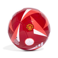 adidas Manchester United Fussballliebe Club Ballon de Foot Taille 5 Rouge Blanc