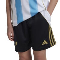 adidas Messi Trainingsbroekje Kids Zwart Wit Goud