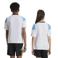 adidas Messi Trainingsset Kids Lichtblauw Wit Zwart Goud