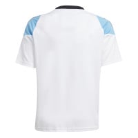 adidas Messi Trainingsshirt Kids Lichtblauw Wit Zwart Goud