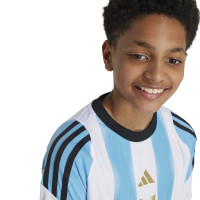 adidas Messi Trainingsset Kids Lichtblauw Wit Zwart Goud