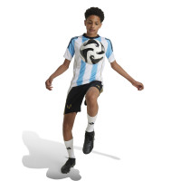 adidas Messi Trainingsset Kids Lichtblauw Wit Zwart Goud