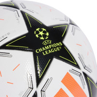 adidas UEFA Champions League League Ballon de Foot Taille 5 2023-2024 Blanc Noir Orange