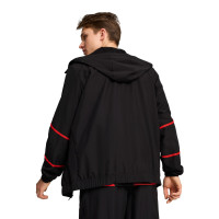 PUMA AC Milan Pre-Match Anthem Veste d'Entraînement 2024-2025 Noir Rouge