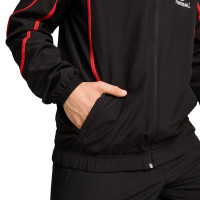 PUMA AC Milan Pre-Match Anthem Veste d'Entraînement 2024-2025 Noir Rouge