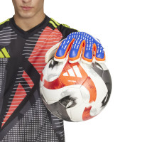 adidas Predator Match Fingersave Gants de Gardien de But Bleu Rouge Blanc