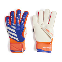 adidas Predator Match Fingersave Gants de Gardien de But Bleu Rouge Blanc