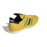 adidas Copa Mundial Jamaïque Gazon Naturel Chaussures de Foot (FG) Jaune Noir Vert