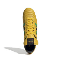 adidas Copa Mundial Jamaïque Gazon Naturel Chaussures de Foot (FG) Jaune Noir Vert