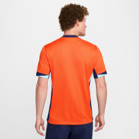 Chemise Nike Netherlands Orange Lion Home 2024-2025 pour hommes