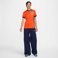 Chemise Nike Netherlands Orange Lion Home 2024-2025 pour femmes