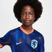 Chemise Nike Netherlands Orange Lion Away 2024-2025 pour enfants