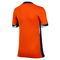 Chemise Nike Netherlands Orange Lion Home 2024-2025 pour enfants