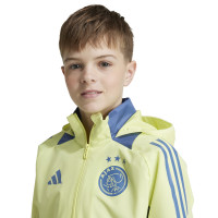 adidas Ajax Allweather Veste 2024-2025 Enfants Jaune Bleu