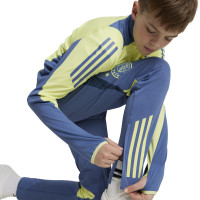 adidas Ajax Pantalon d'Entraînement 2024-2025 Enfants Bleu Jaune