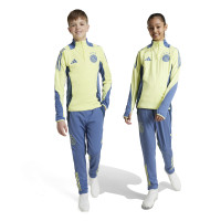 adidas Ajax Pantalon d'Entraînement 2024-2025 Enfants Bleu Jaune