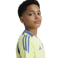 adidas Ajax Maillot d'Entraînement 2024-2025 Enfants Jaune Bleu