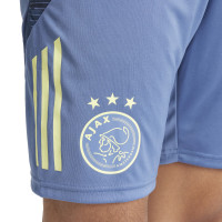 adidas Ajax Polo Trainingsset 2024-2025 Geel Blauw