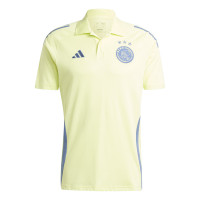 adidas Ajax Polo 2024-2025 Jaune Bleu