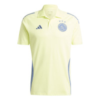 adidas Ajax Ensemble Training Polo 2024-2025 Jaune Bleu