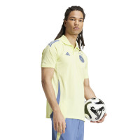 adidas Ajax Polo Trainingsset 2024-2025 Geel Blauw