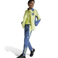 adidas Ajax Pantalon d'Entraînement 2024-2025 Enfants Bleu Jaune