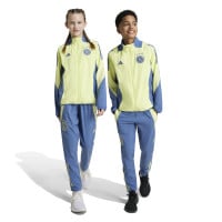 adidas Ajax Pantalon d'Entraînement 2024-2025 Enfants Bleu Jaune