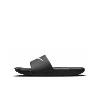 Nike Kawa Slippers Kids Zwart Wit