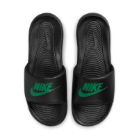 Nike Victori One Slippers Zwart Groen