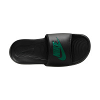 Claquettes Nike Victori One noir vert