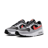 Baskets Nike Air Max SC gris noir rouge clair blanc