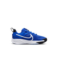 Baskets Nike Star Runner 4 pour enfants, bleu, blanc, noir