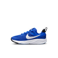 Baskets Nike Star Runner 4 pour enfants, bleu, blanc, noir