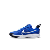 Baskets Nike Star Runner 4 pour enfants, bleu, blanc, noir