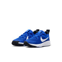 Baskets Nike Star Runner 4 pour enfants, bleu, blanc, noir