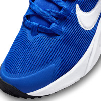 Baskets Nike Star Runner 4 pour enfants, bleu, blanc, noir