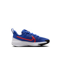 Baskets Nike Star Runner 4 pour enfants, bleu, orange, blanc