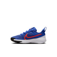 Baskets Nike Star Runner 4 pour enfants, bleu, orange, blanc