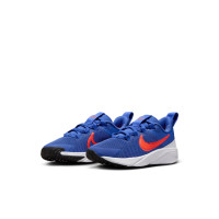 Baskets Nike Star Runner 4 pour enfants, bleu, orange, blanc